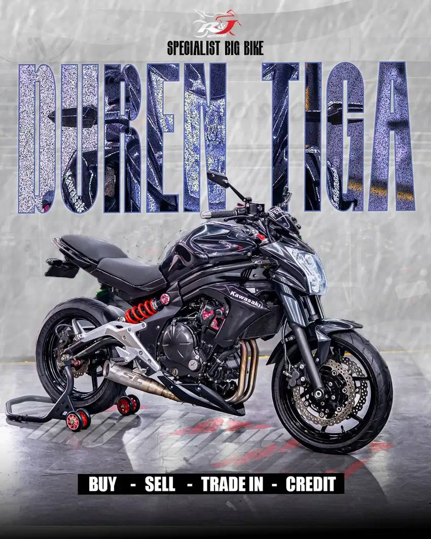 Kawasaki ER6N Nik 2012 Km 15.000an Full Paper