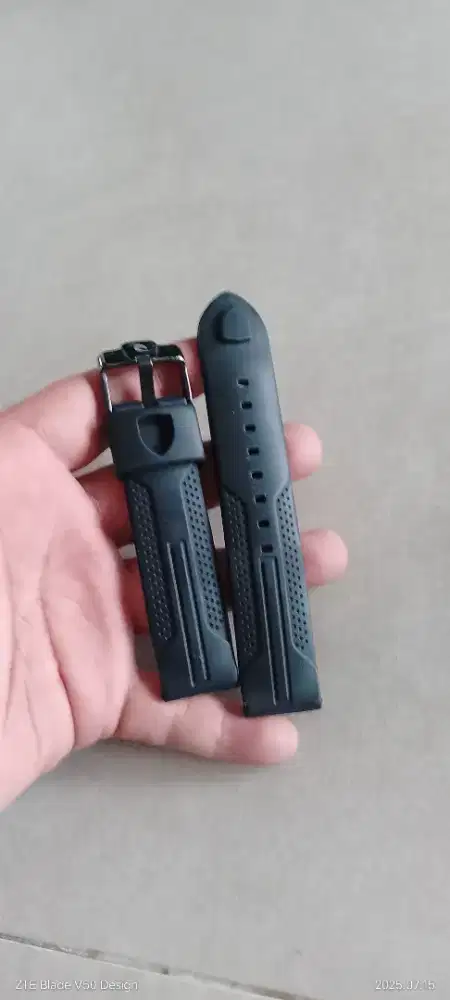 strap rubber jam tangan Ripcurl 22mm bisa barter HP dll