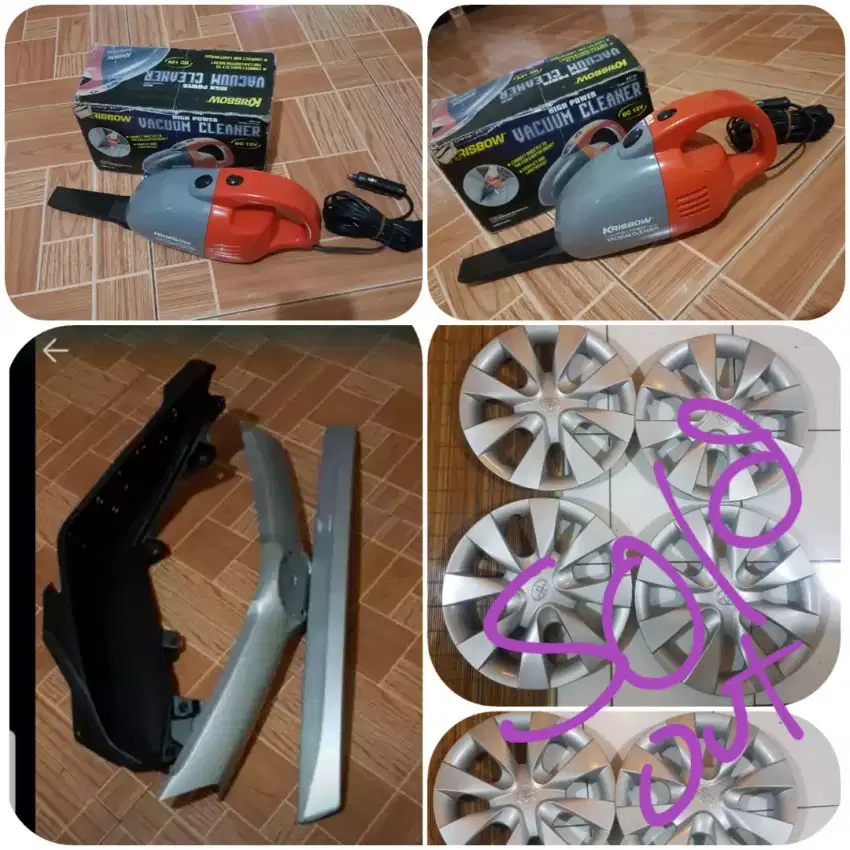 Aksesoris Mobil Avanza&Vacuum cleaner mobil