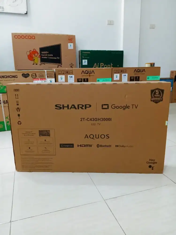 Sharp 43 in google Tv premium