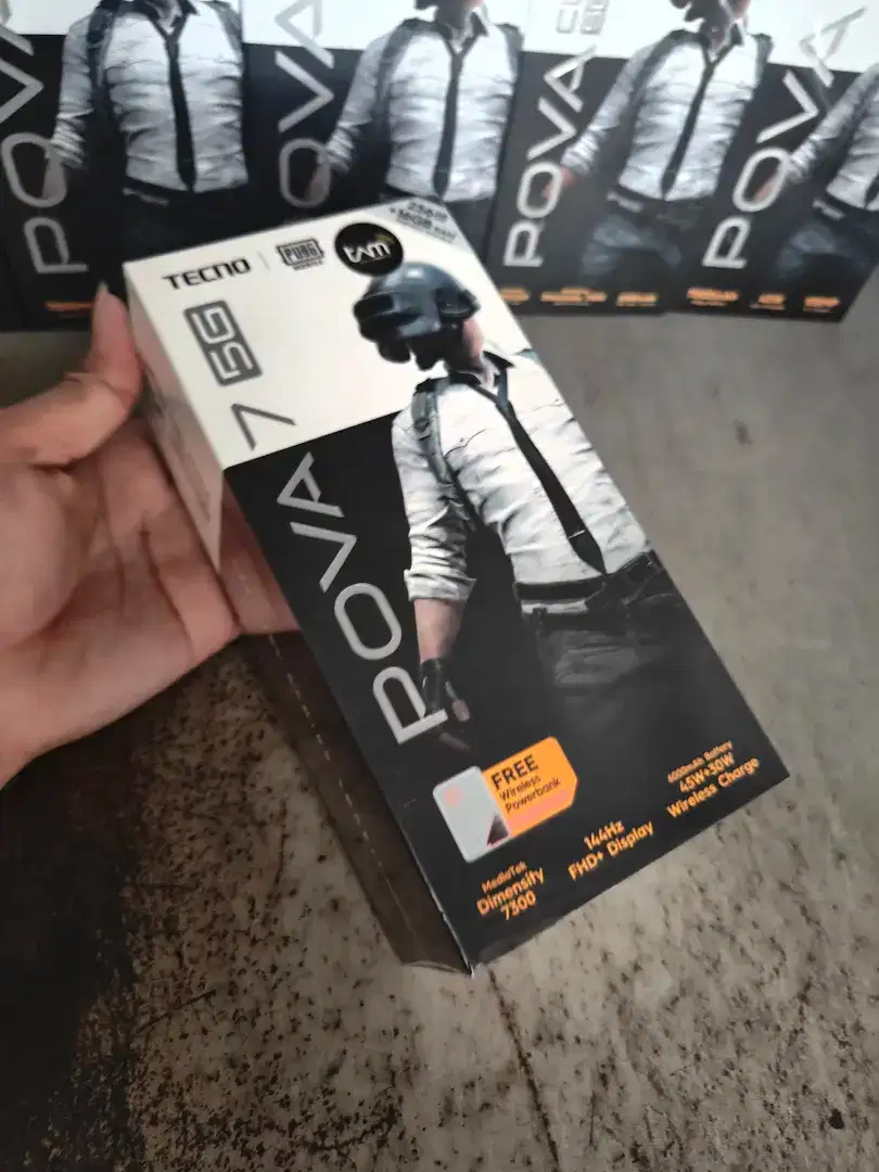 Pova 7 5G 8/256 Garansi resmi