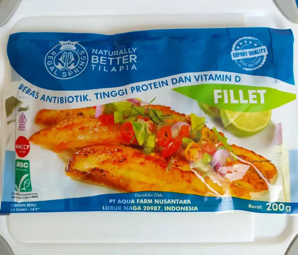 Fillet Tilapia Premium 200g