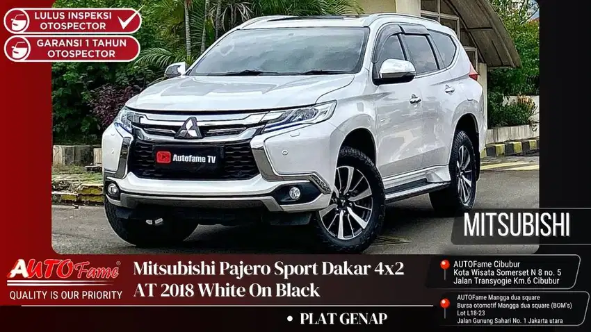 Mitsubishi Pajero Sport 2.4 Dakar 4X2 2018