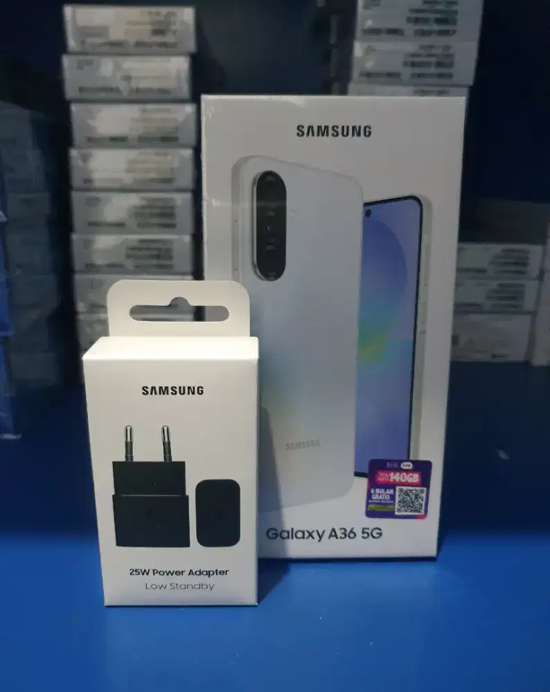 Samsung galaxy A36 8/256 & 12/256 free adapter 25w