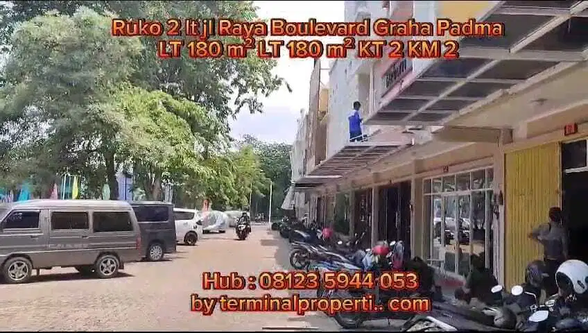 Ruko/ kantor di Boulevard Graha Padma Krapyak Semarang Barat Dkt Banda