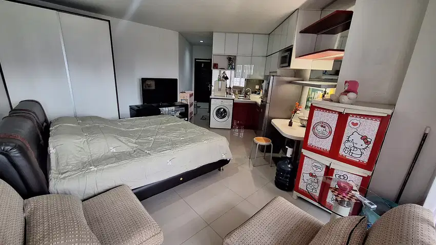 DIJUAL CEPAT APARTMENT TAMANSARI SEMANGGI TIPE STUDIO FULLY FURNISHED