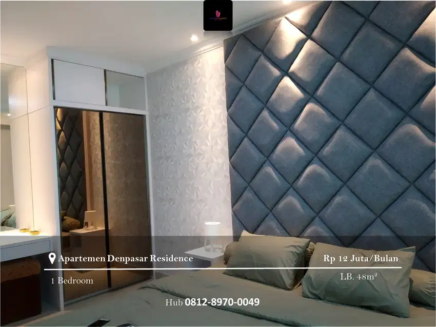 Disewakan Apartement Denpasar Residence 1 BR Furnished Tower Ubud
