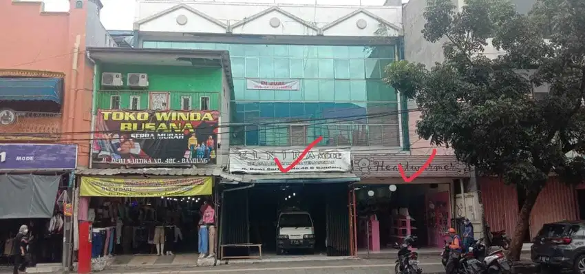 Dijual Ruko Komersial di Jl Dewi Sartika Bandung Siap Pakai