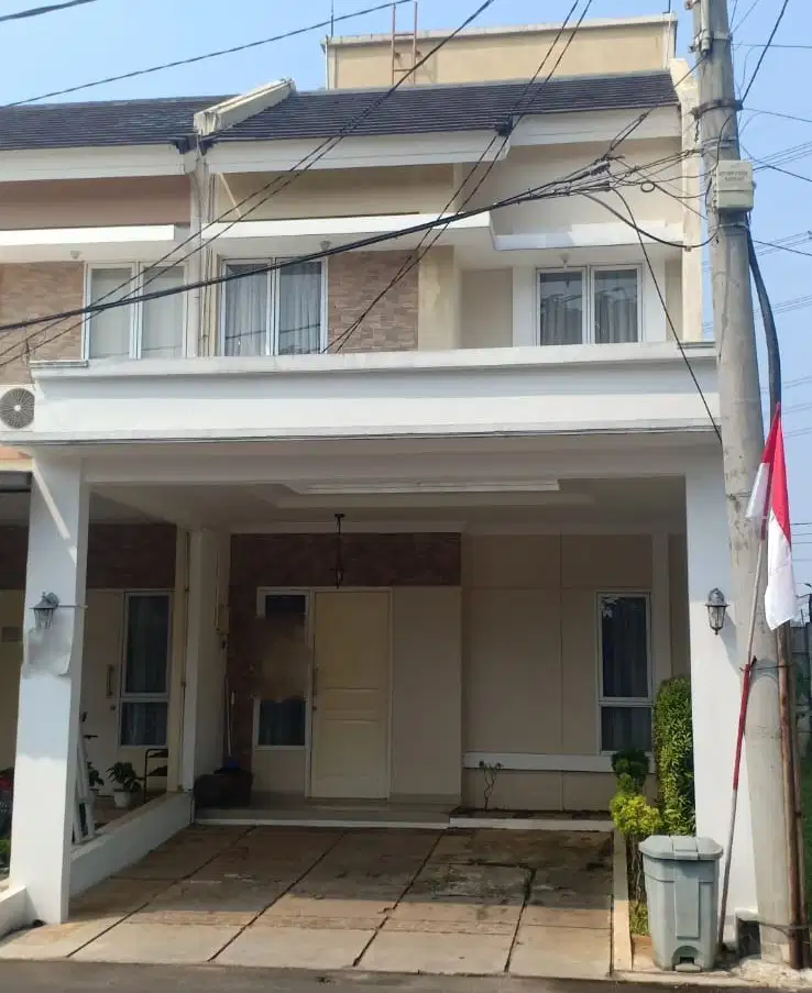 DIJUAL RUMAH 3 LANTAI DALAM KOMPLEK PARADISE SERPONG CITY FURNISHED