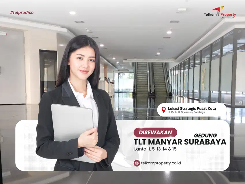 Sewa Office Space di TLT Manyar Surabaya