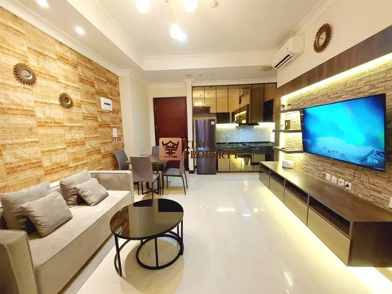 DISEWA CEPAT! APARTEMEN MEWAH 2BR PERMATA HIJAU SUITE BINUS SENAYAN