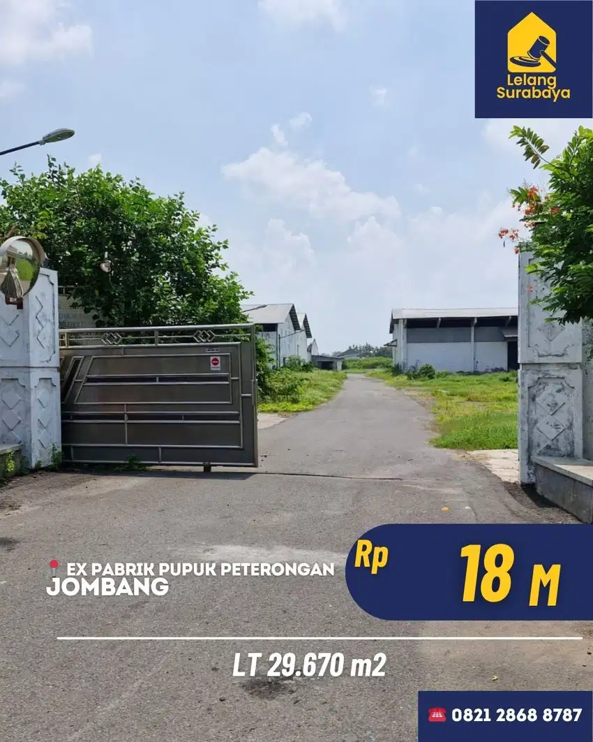 Ex. Pabrik Pupuk  Peterongan, Jombang
