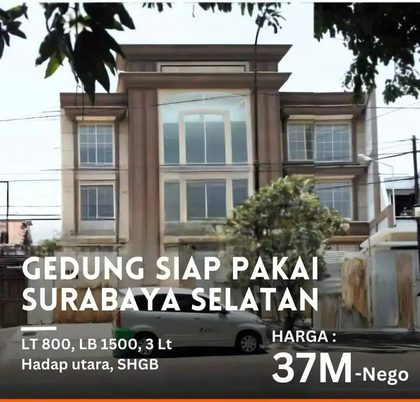 HOT LISTING Dijual Gedung Komersial Surabaya Selatan