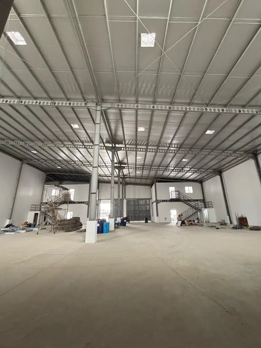 Disewa Gudang Luas 870m2, Muat Container 40 Feet, Bekasi