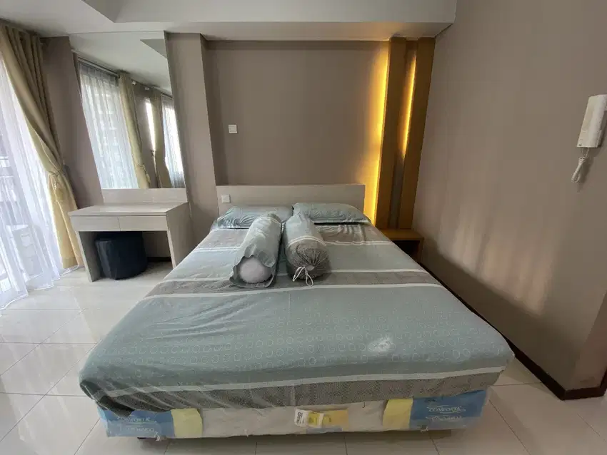 Disewakan Furnish Studio Royal Mediterania Garden Tanjung Duren