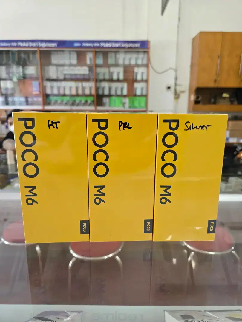 Xiaomi Poco M6 Ram8/256gb garansi resmi