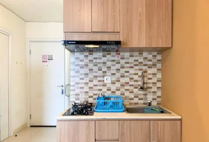 DISEWAKAN APARTEMEN GREEN PRAMUKA 2 KAMAR FULL FURNISH NERINE MALL