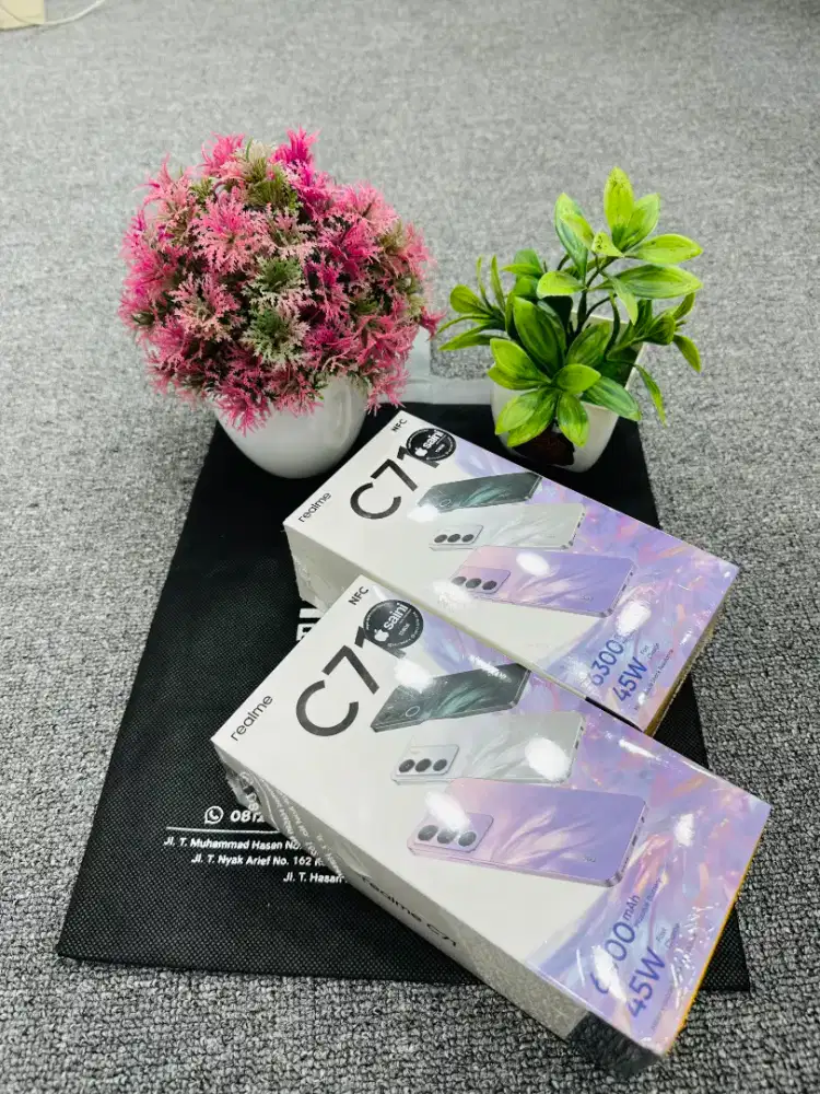 Realme c71 4/128gb new resmi Indonesia