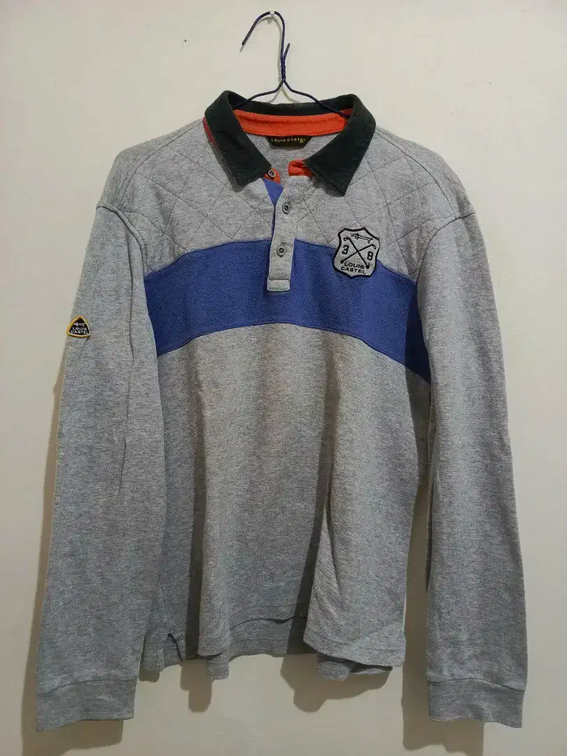 Kaos polo kerah Louis Castell Size L