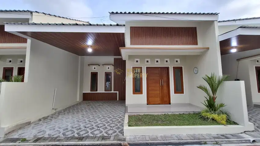 RUMAH MINIMALIS DALAM CLUSTER DI KALASAN DEKAT UKRIM DAN BANDARA