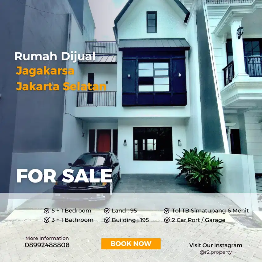 Rumah Dijual di Jakarta Selatan Jagakarsa