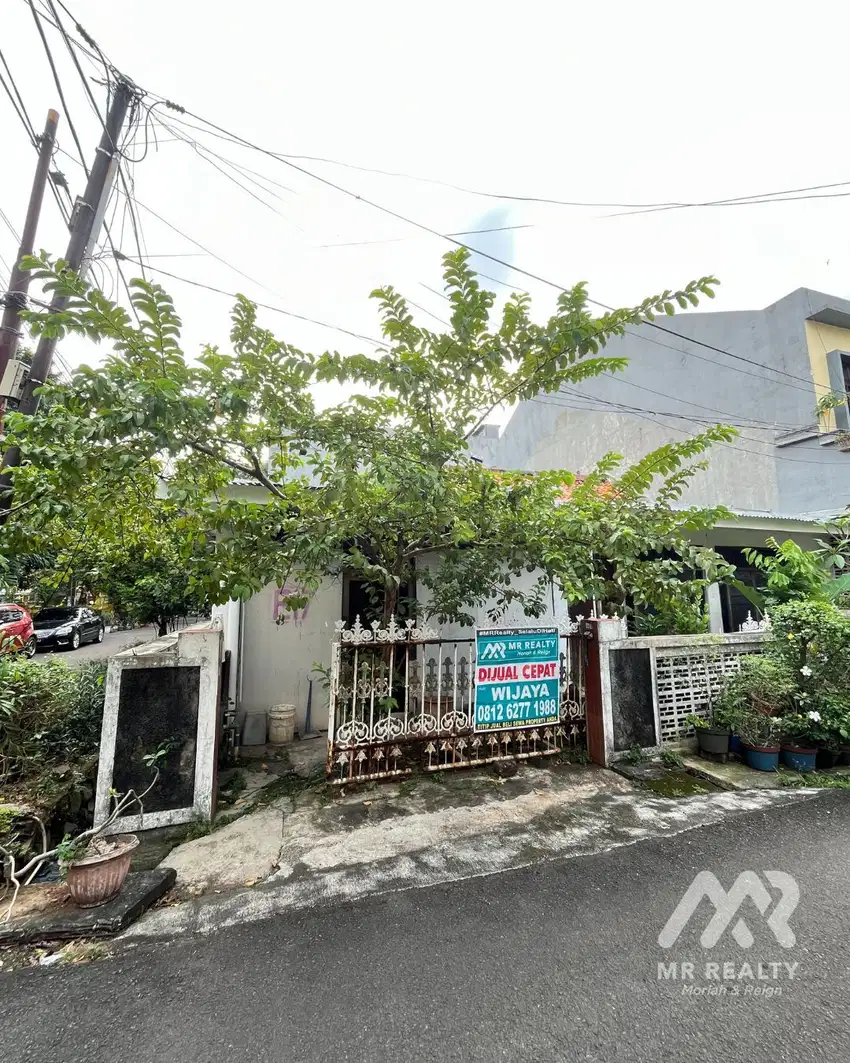 Dijual Rumah Tua Anggrek Garuda Kemanggisan Slipi