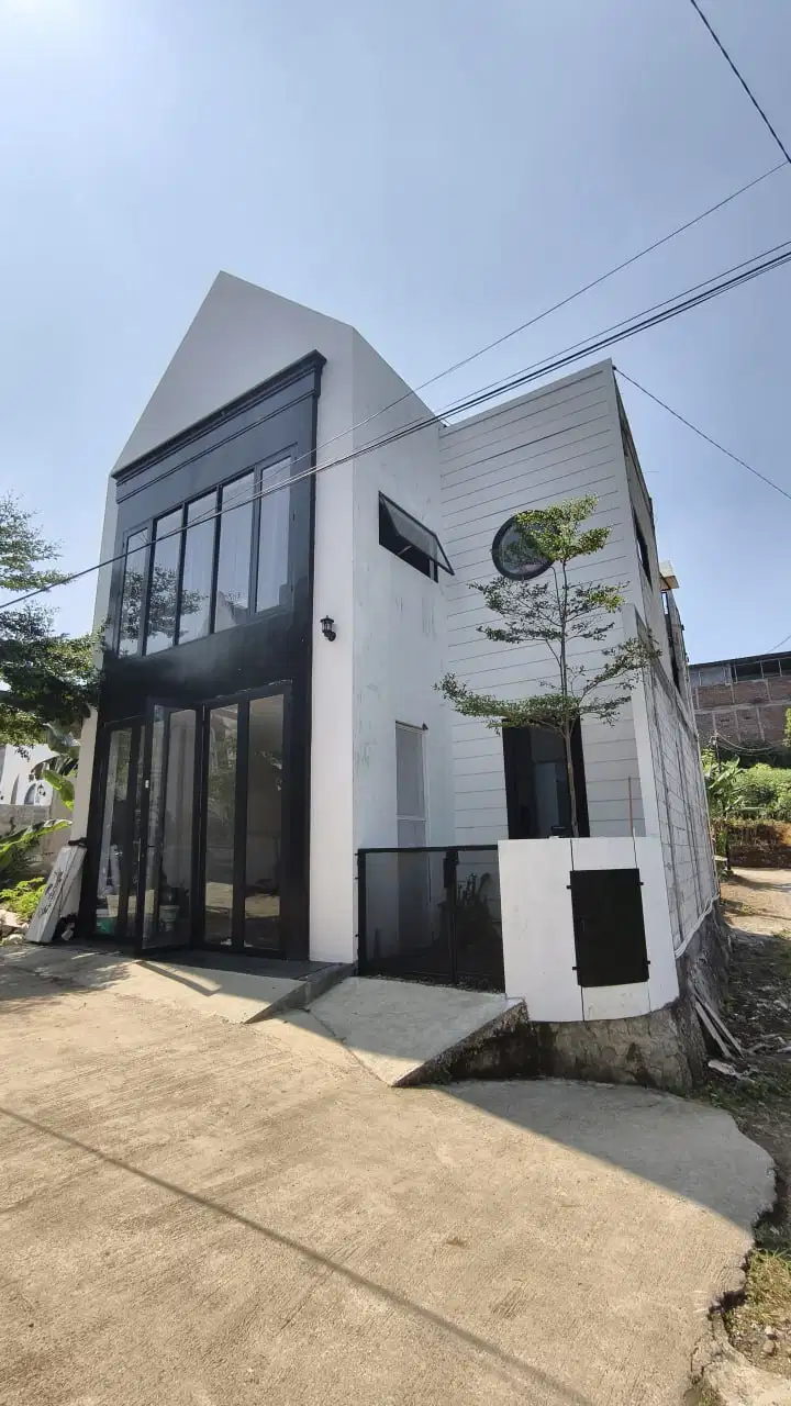Rumah Modern ada Mini Pool Ready Nyaman Sejuk di Cimahi Utara