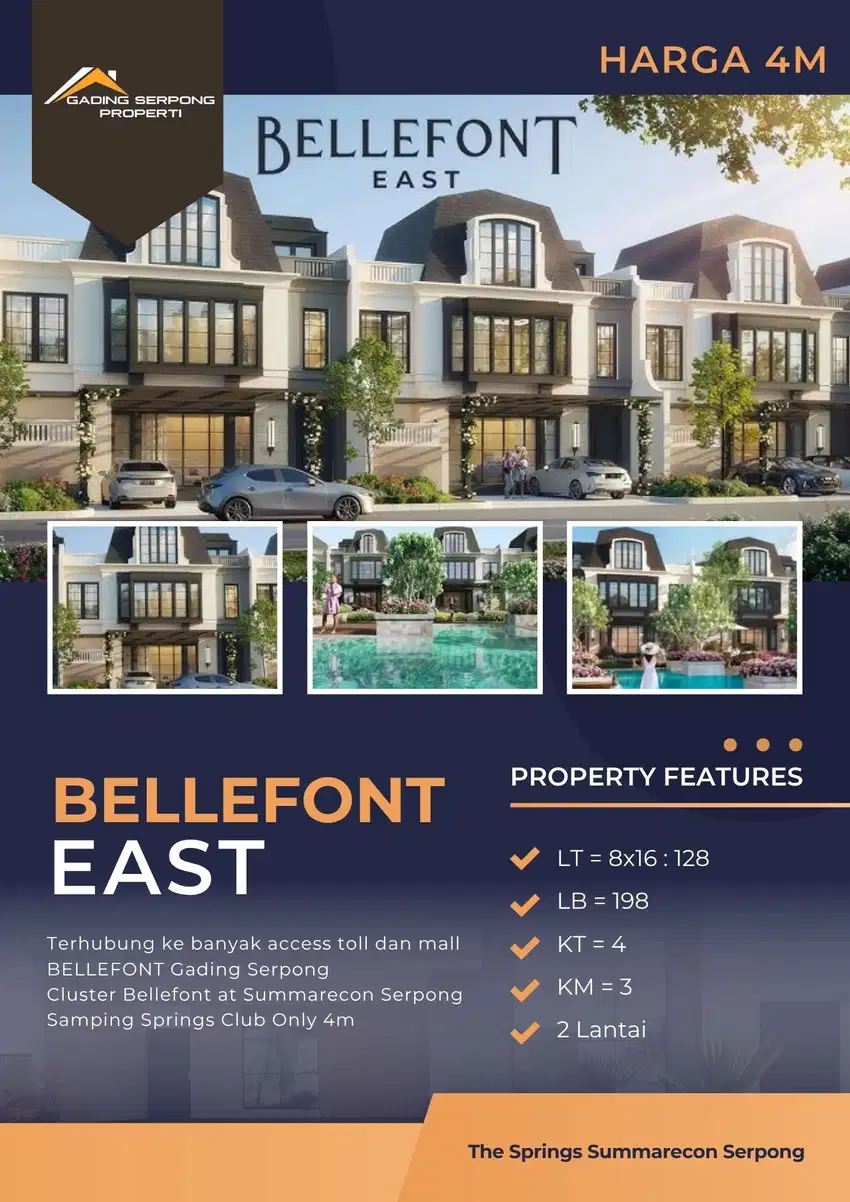 Now Limited Offer Bellefont Summarecon Gading Serpong Grand Prize BYD