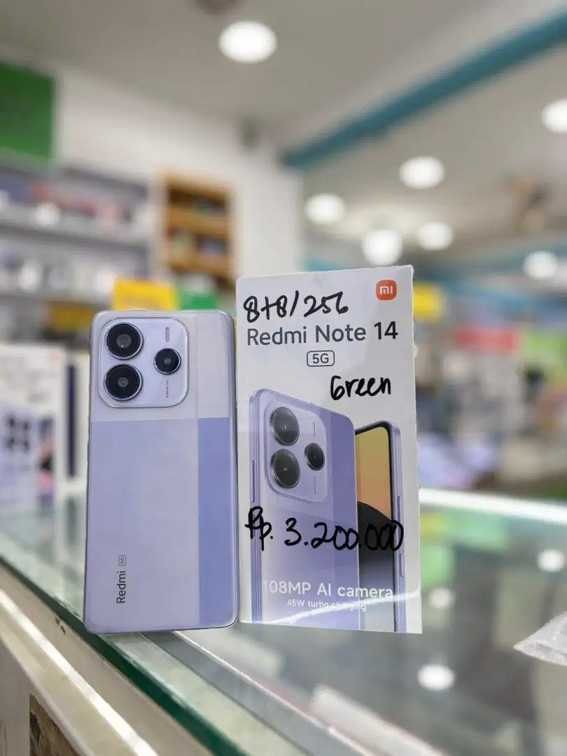 Redmi note 14 5G ram 16/256 promo harga cuma 3.030.000 aja