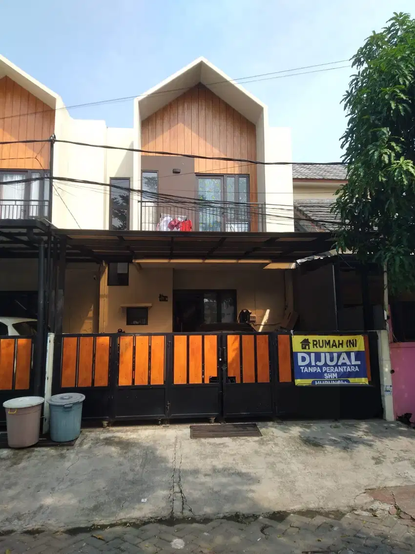 Di jual rumah cantik scandinavian siap huni dalam perumahan
