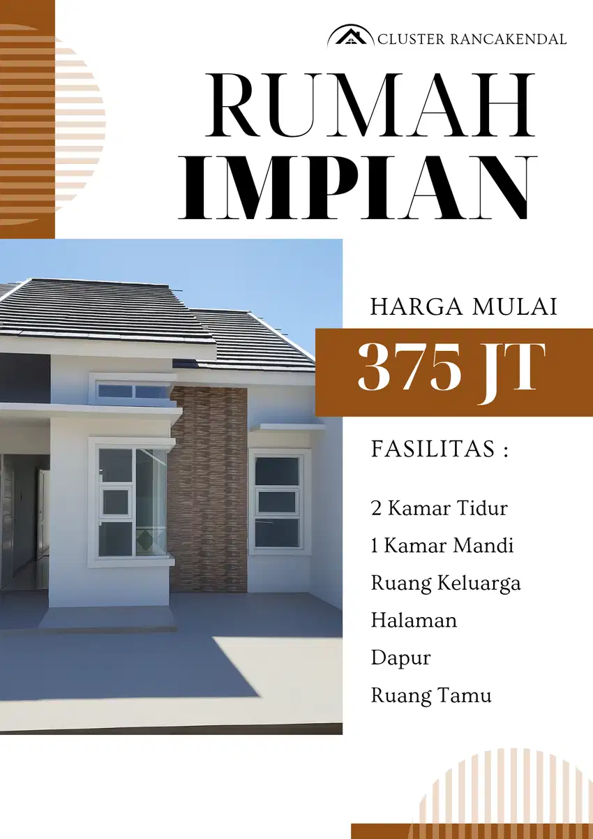 Peluang Langka! Rumah 1 Lantai Rancaekek Tanpa Uang Muka