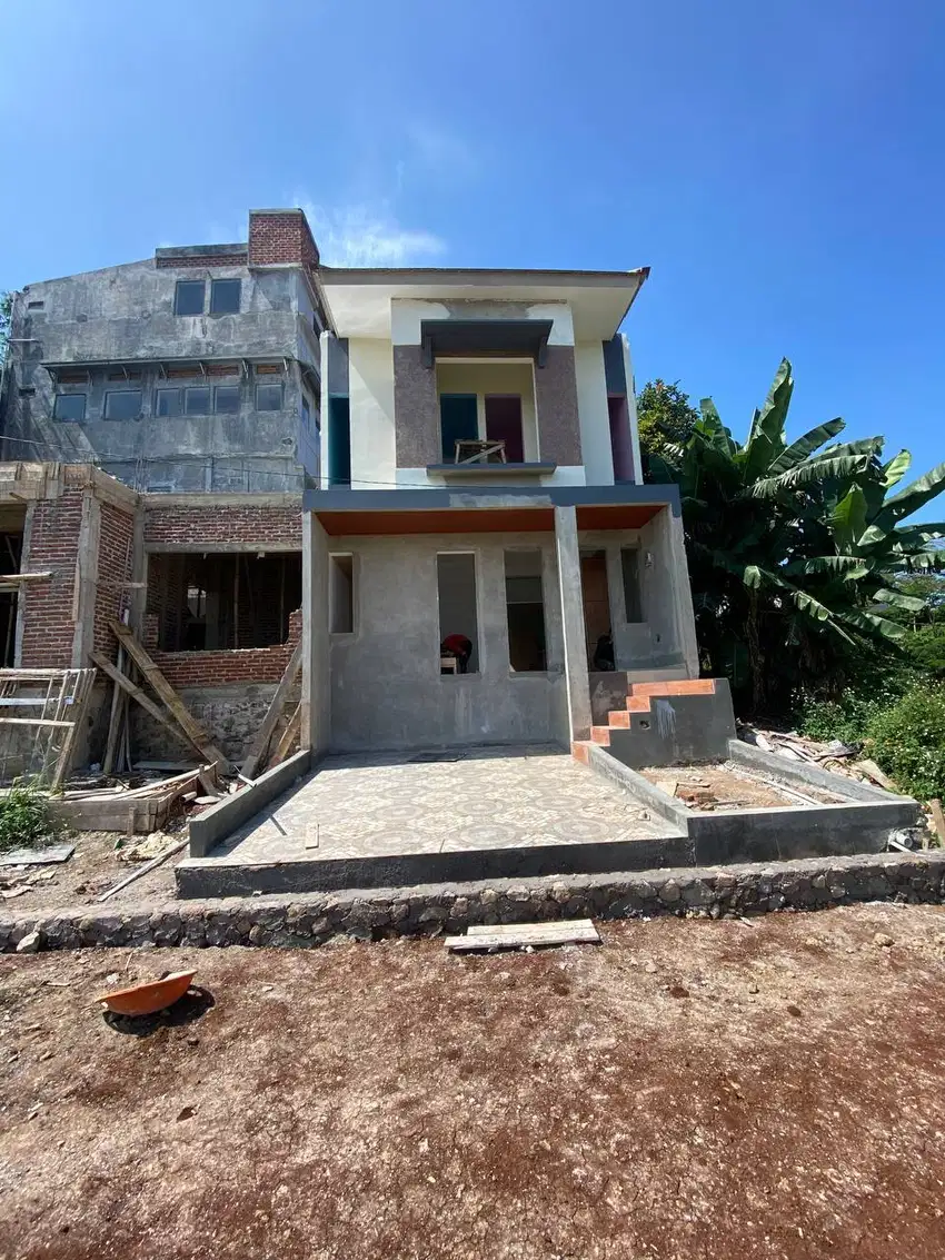 Rumah 2 lantai design modern minimalis di kawasan bandung timur