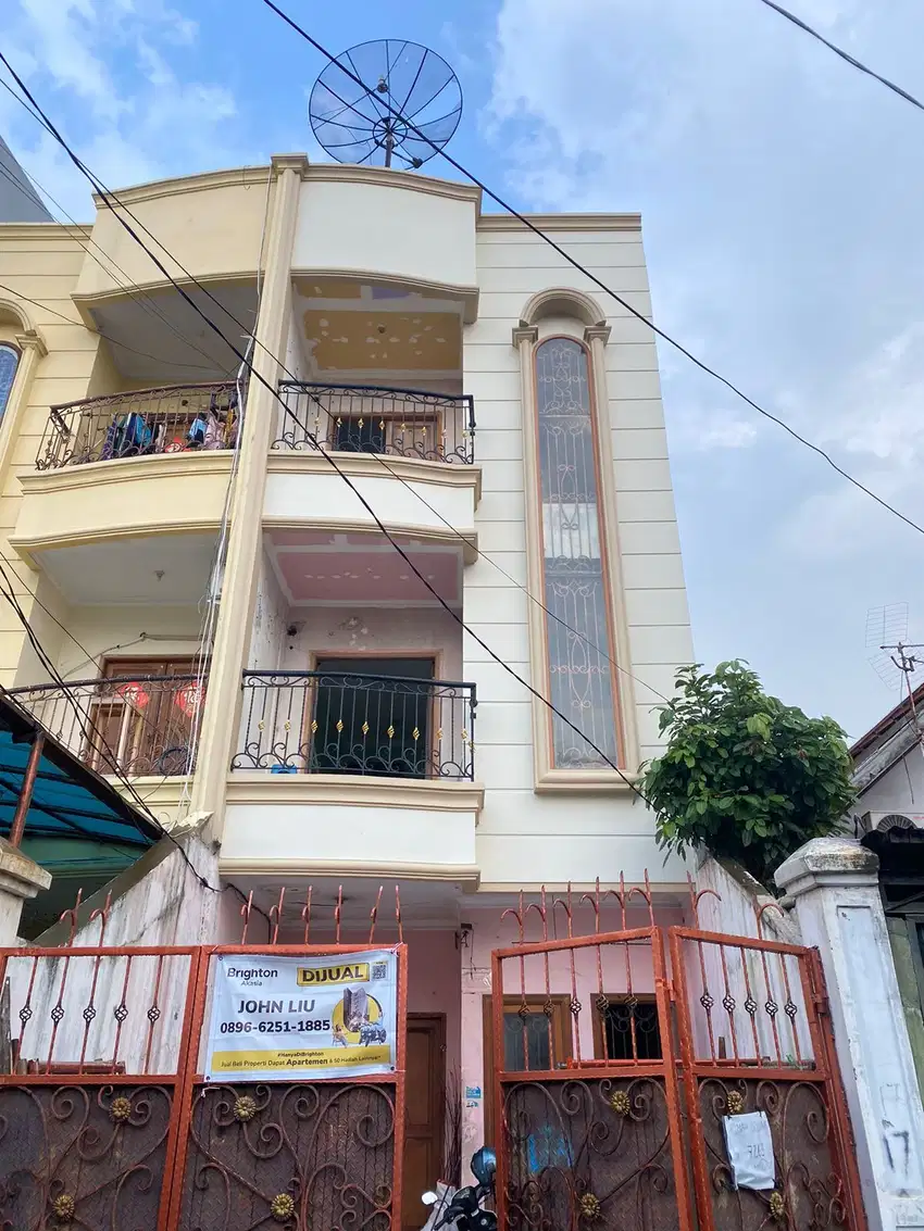 rumah di jalan talib sudah full renov 100% bebas banjir