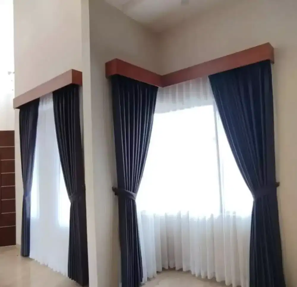 Terbaru gordyn bahan import gorden minimalis gordeng blackout