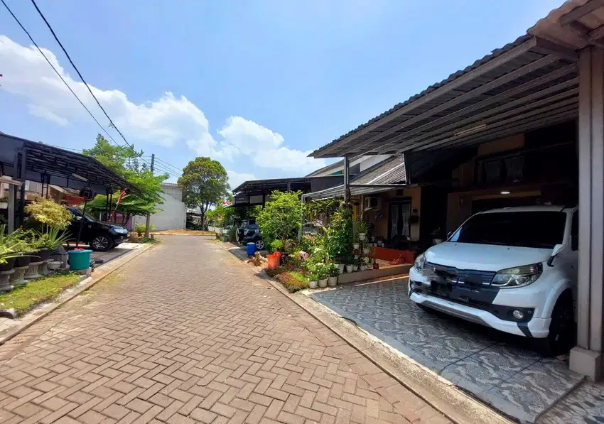 DIJUAL rumah 1 Lantai serpong garden cisauk full furnish termurah