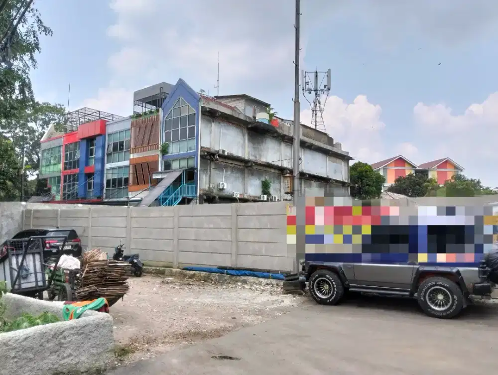 Disewakan tanah kosong 1400m² pinggir jln.raya besar di Klender