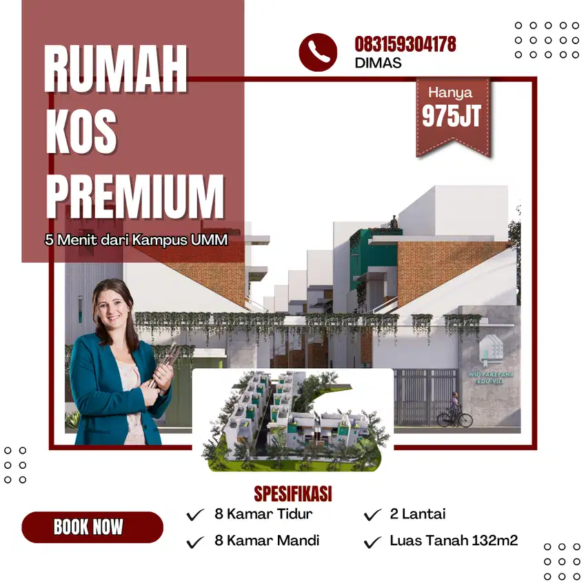 Lokasi strategis rumah kos jetis