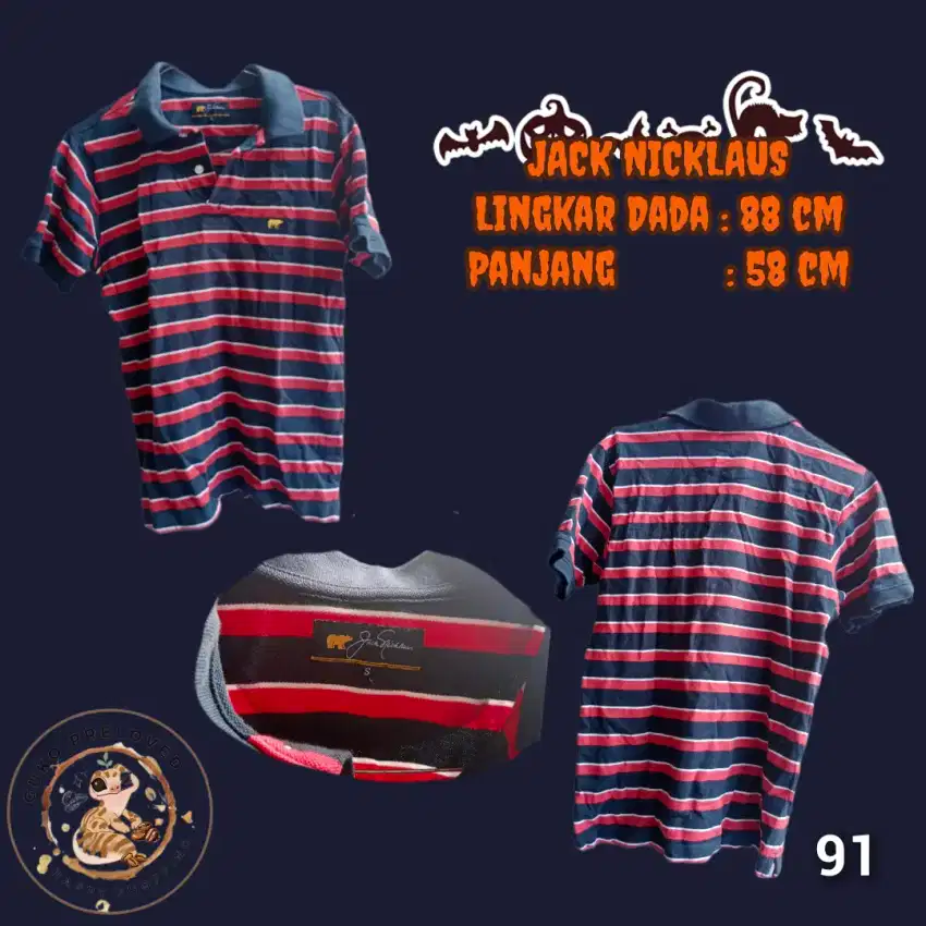 Part 1 Kaos & Polo Unisex Pria - Wanita Atasan Preloved - Second Hand