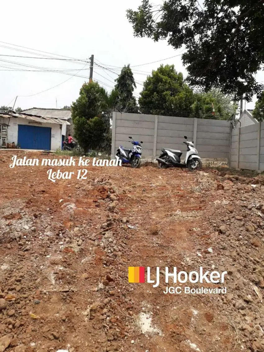 Tanah ngantong Luas 2904 cocok cluster dibojong klapa Nunggal Cilengsi
