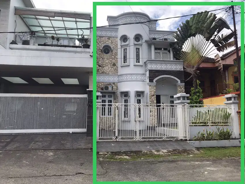 Dijual Rumah 2,5 lantai di jalan Sei Asahan Medan