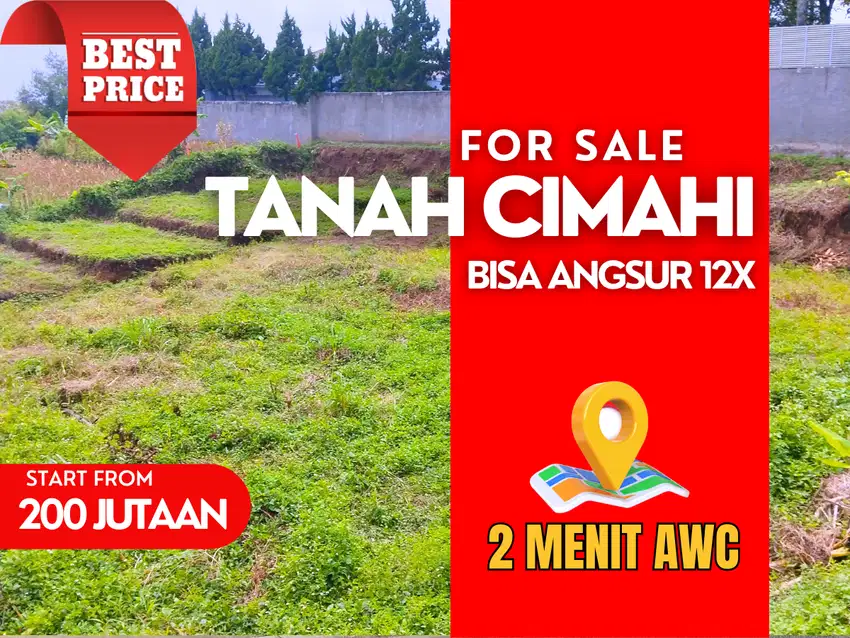 DIJUAL TANAH AREA CIMAHI LEGALITAS SHM