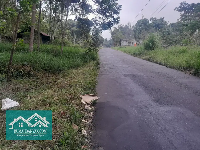Jual Tanah Murah Tepi Jalan Aspal Lavatour Cangkringan, 400 Ribuan !
