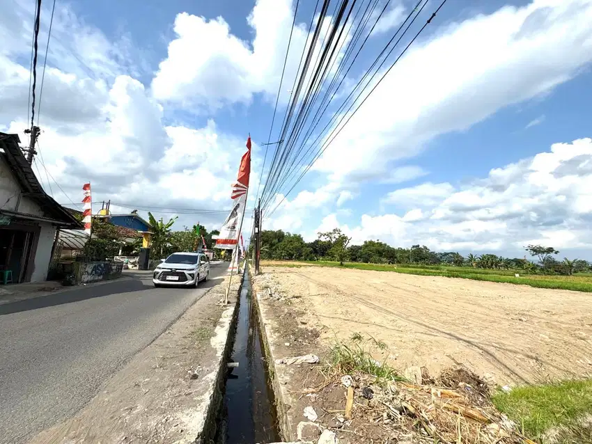 Jual Murah Tanah Purwomartani Sleman, Tepi Jalan