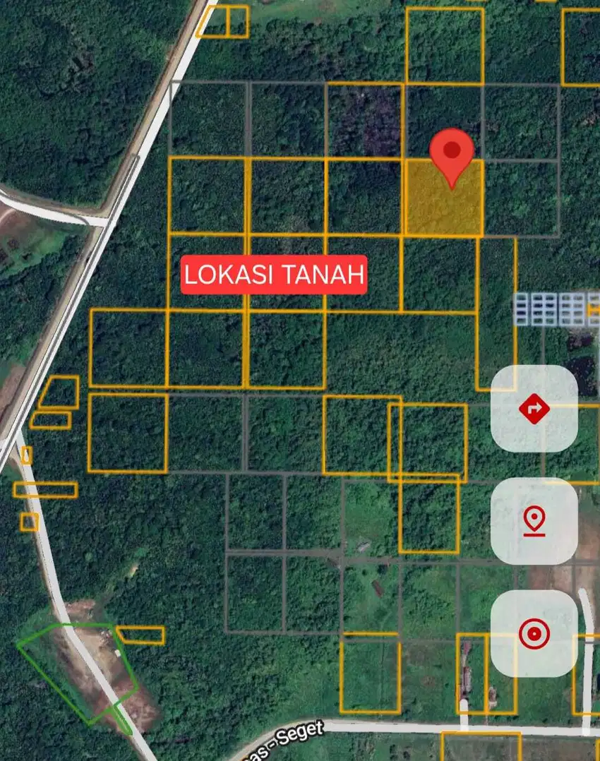 Jual Tanah di Kab.Sorong Klalin 1.Luas Tanah 38 Hektar