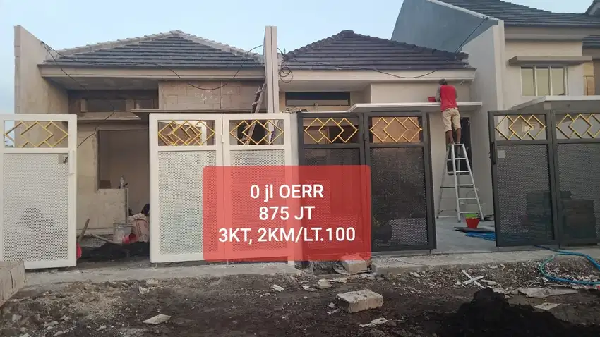 Rumah Baru Gunung Anyar Siap Huni Spesial Price
