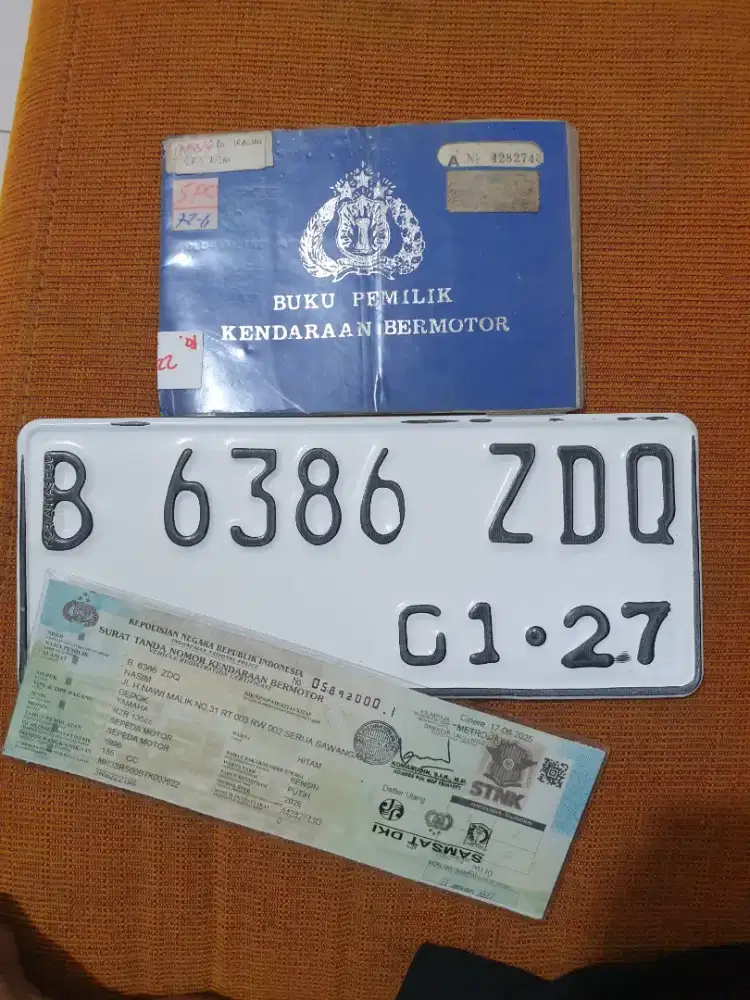 RZR / RXZ 96 pajak On,Langka hampir punah