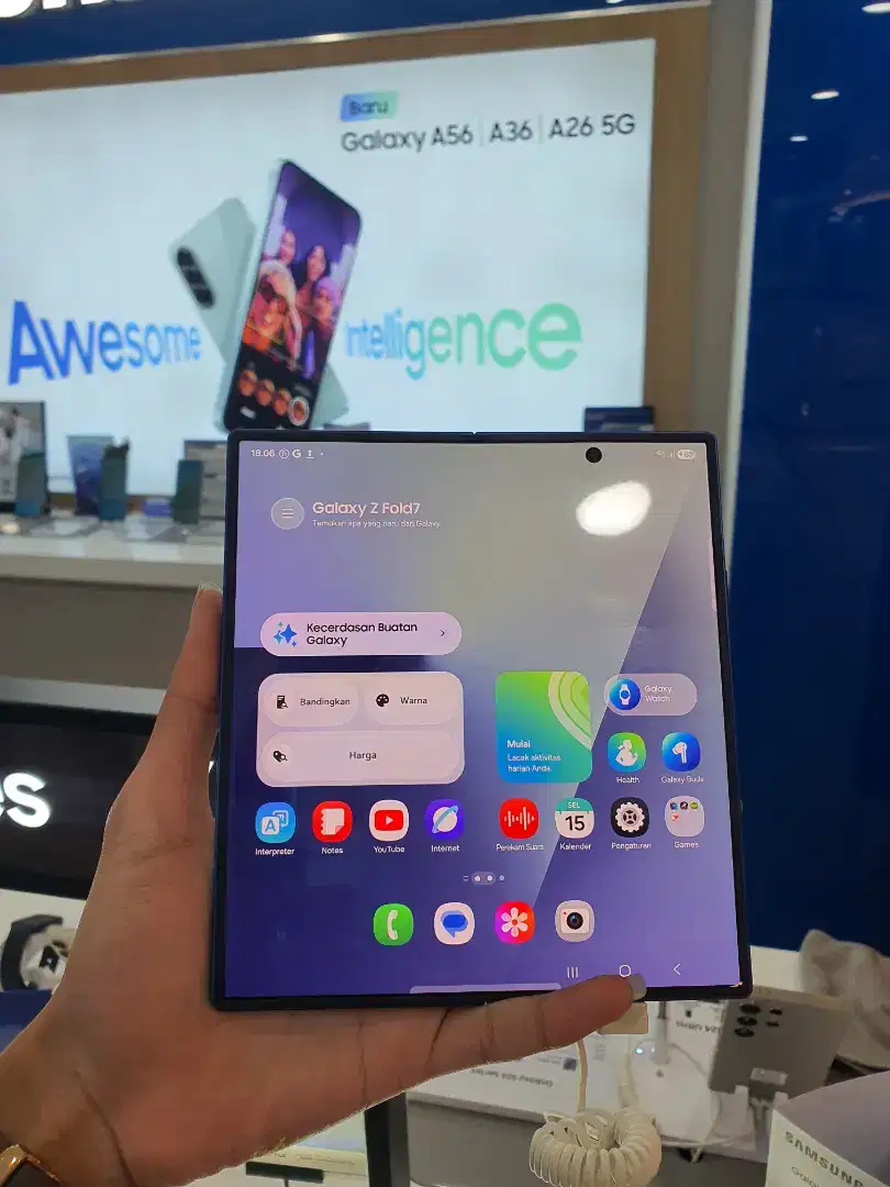 Free Memory Upgrade + Proteksi hingga 3 tahun!! PO Samsung Fold 7