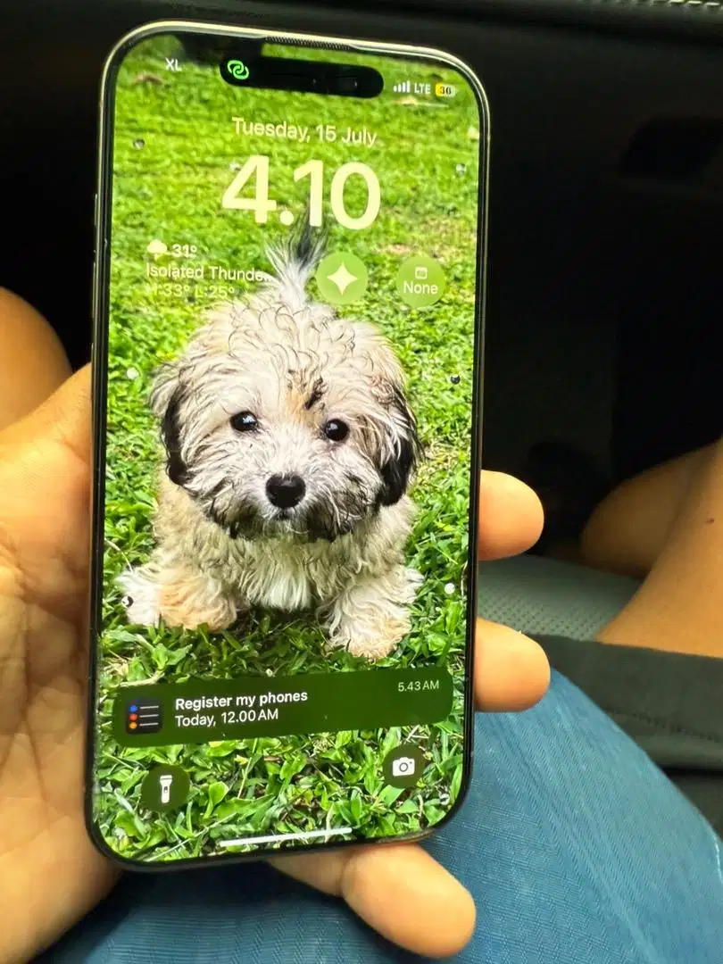 Iphone 16 pro 128gb mulus fullset ,bea cukai