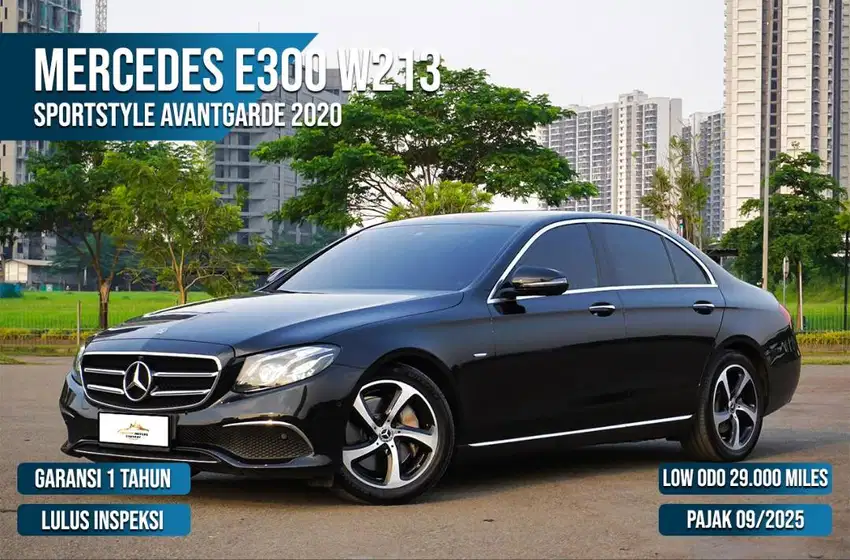 Good Deals DP Minim(Mercedes Benz E300 Sportstyle Avantgarde 2020)