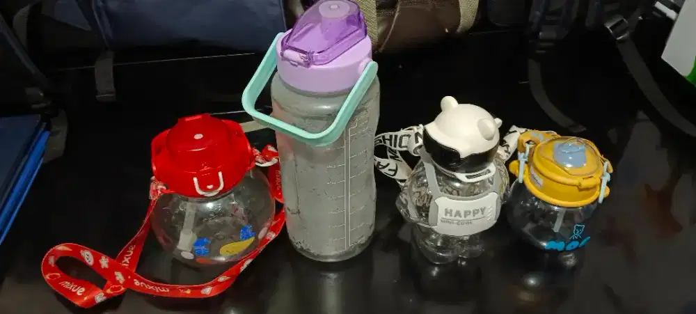 4 bh botol minum anak seiken masih bagus semuanya 50rb murah cepat CO